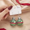 Christmas Color Sequin Snowflake Resin Star Light Balls Dangle Earring for Women Christmas Festive Atmosphere Jewelry - Image 10