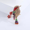 Classic Rhinestones Birds Brooches for Women Unisex Pearls Animals Pins Banquets Party Backpack Gifts Jewelry Accessories - Image 9