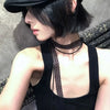 Y2k Bowknot Choker Necklace for Women Sexy Black White Lace Short Clavicle Chain Gothic Aesthetic Jewelry - Image 6