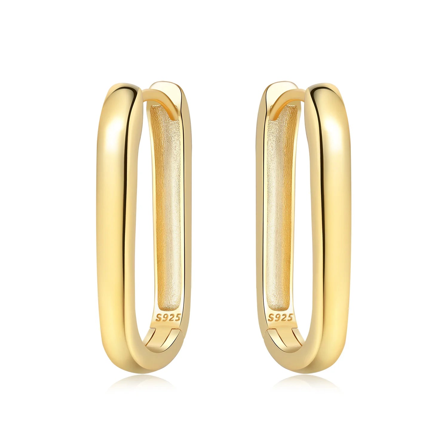 U Shape Hoop Earrings in Many Styles - Image 1