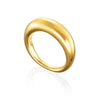 Stainless Steel Jewelry Court Shape Plain Ring Simple Commute Style Chunky Dome Rings For Women Size 6 7 8 9 - Image 7