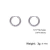 Stainless Steel Gold Color Drop Earrings Women Round Heart Flower Sun Totem Pendant Hoop Earrings Jewelry Gift - Image 13