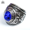 Philippine Stainless Steel Eagle Army Ring American Men's Soldier Titanium Ring - Image 1