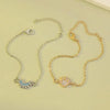 2Pcs/set Sparkling Rhinestone Sun Moon Star Bracelet for Women Vintage Adjustable Opening Couple Rings Set Jewelry Gift - Image 6
