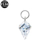 High-quality ASTM Titanium Classic Pear-cut Zirconia Accessory Charm Earrings Jewelry Items - Image 13