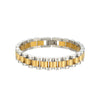 Stainless Steel Gold Plated Detachable Wristbands Bracelets Bangles For Women Men Gold Wrap Bracelets - Image 9