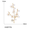 Enamel Plum Blossom Pin for Women Unisex Pearl Branch Brooch Office Party Friend Gifts Jewelry Accessories - Image 16