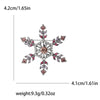 Rhinestone Snowflake Brooch for Women Unisex Pearl Flower Pins Banquet Party Backpack Gifts Jewelry Accessories - Image 11