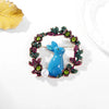 Christmas Brooch Pin Deer Rabbit Bow Pine Cone Wreath Bell Design Accessory for Men And Women Holiday Gift - Image 11
