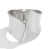 Exaggerated Irregular Alloy Open Cuff Bracelet Bangles For Women Chunky Big Bracelets Gold Silver Color Manchette Grunge Jewelry - Image 6