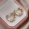 Ball-Detail Stud Earrings with Multiple Color and Finish Options - Image 23