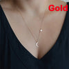 Star Pendants Women's Necklaces Blue Acrylic Beads Tassel Choker Necklace Hollow Leaf Punk Neck Jewelry - Image 20