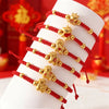Year Zodiac Horse Lucky Braided Rope Bracelet Red Thread String Adjustable Bracelets for Womern Men Amulet Jewelry Gift - Image 2