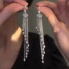 Geometric Dangle Drop Earrings for Women Wedding Party Jewelry Accessories Cubic Zirconia Bridal - Image 17