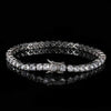 Hip Hop Bling CZ Tennis Bracelet Cubic Zirconia Iced Out For Women 3/4/5/6mm Width 1Row Tennis Chain Men - Image 2