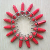 24pcs/lot Good Quality Assorted Stone Mixed Pillar Charms Chakra Pendants for Necklaces Making - Image 38