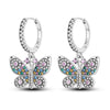 Silver Star Moon Bee Golden Earring For Women Sparkling Zircon Wedding Engagement Jewelry Gift - Image 40