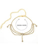 Cuier 1PC Rhinestone Tassel Anklet Chain Jewelry for Women Anklet Jewelry for Beach - Image 5