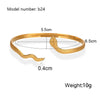 Classic Snake Chain Bracelets Women Gold Plated Stainless Steel Cuban Chain Bracelet Female Gifts Jewelry - Image 16