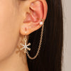 1 Pc Vivilady Autumn/Winter Christmas Snowflake Zircon Clip Earring for Women Jewelry Minimalist Accessories - Image 11