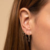 Stainless Steel Mini Hoop Earrings in Multiple Sizes and Finishes - Image 13