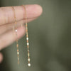 Drop Ear Line Long Hanging Earrings For Women Zircon Crystal Bee Butterfly Flower Piercing Earing Accessories Jewelry - Image 13
