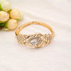 Liffly Dubai Jewelry Sets for Women Gold Color Zircon Necklace Earrings Bracelet Ring Wedding Bridal Party Accessories - Image 5
