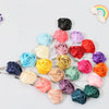 Men Boutonnieres for Wedding Groom Corsage Lapel Pins Ribbon Roses Flower Mensuit Buttonhole Brooch Marriage Accessories - Image 3