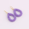 Shiny Beads Crystal Drop Earring Statement Jewelry Wedding Party Dangle Earring For Women Christmas Gift Jewelry - Image 1