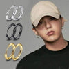 1 Pair Stainless Steel Hoop Earrings Women Men Gold Color Small Earrings Girl Jewelry Cartilage Piercing - Image 3