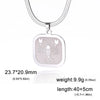 12 Zodiac Sign Necklace for Women Stainless Steel 12 Constellation Pendant Snake Neck Chain Choker Birthday Jewelry Gifts - Image 9