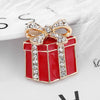Christmas Brooch Pin Snowman Santa Claus Boot Garland Jewelry Gift Christmas Decoration Brooches - Image 28