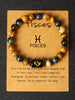 12 Zodiac Signs Constellation Charm Bracelet Men Women Tiger Eye Stone Beaded Bracelets Virgo Leo Libra Couple Jewelry - Image 13