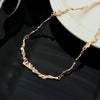 Simple Irregular Bone Chain Necklace for Women Goth Metal Choker Aesthetic Jewelry Accessories Steampunk Men - Image 6
