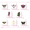 Small Retro Insect Butterfly Lapel Pins Cartoon Moon Phase Moth Brooch Cute Enamel Badge Bag Accessories Gifts Jewelry - Image 6