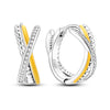 Silver Multi-layer Ear Ring Jewelry Versatile Hoop Earrings For Women Jewelry Birthday Party Gift - Image 20