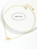 Tiny Cute Double Hollow Heart Chain Necklace Women Love Necklace Valentine's Day Jewelry for Women - Image 9