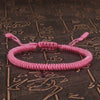 Tibetan Buddhist Bracelet Lucky Handmade Braided Adjustable King Kong Knot Red Thread Charm Bracelets for Women Men Couple Lover - Image 26
