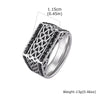 Vintage Punk Signet Ring for Men, Stainless Steel Statement Ring, Jewelry - Image 7
