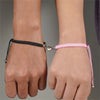 Magnetic Heart Couple Bracelets Set of 2 Braided Rope - Image 6