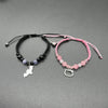 Spider Kitty Charm Bracelets Rope Heart Magnetic Matching Bracelets for Couples Crystal Beaded Bracelet Halloween Jewelry - Image 10