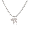 Micro Pave CZ Hebrew Chai Symbol Amulet Necklace Symbol of Vitality Lucky Life Charms Jewelry Gift for Family/Friends - Image 6