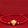 Lucky 12 Constellation Zodiac Sign Braided Animal Bracelet Men Women Red Rope Gold Color Beads Bracelet Bangle Gift Jewelry - Image 12
