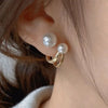 Classic Pearl Earrings for Women Senior Temperament Girls Retro Style Ear Rings Girlfriend Gifts Banquet Souvenirs - Image 1