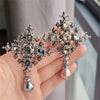 Baroque cross rhinestone brooch female temperament coat pin corsage shirt collar pin versatile accessories - Image 4