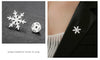 Stainless Steel Snowflake Brooch Pin in Gold-Tone or Silver-Tone - Image 19