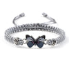 Sweet Shining Butterfly Bracelet For Women Bohemian Braided Bracelet Bangle Couple Classic Butterfly Hand Jewelry Gift - Image 15