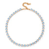 6mm Crystal Necklace Bracelet Set For Women Colorful Boho Color Zirconia Claw Seting Jewelry Set - Image 11