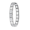 Men/Women's Jewelry 7/9/13mm Width Itanlian Elastic Charm Bracelet Stainless Steel Bangle - Image 10