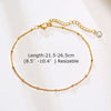 Evil Eye Anklet Bracelet on Leg for Women, Adjustable Stainless Steel Turkish Lucky Chain Anklets Bohemian, Layering Jewelry - Image 21